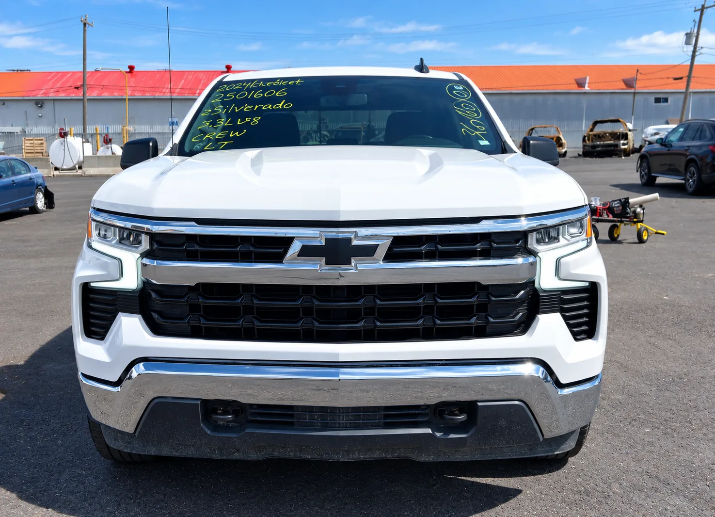 Silverado 2025 vue avant