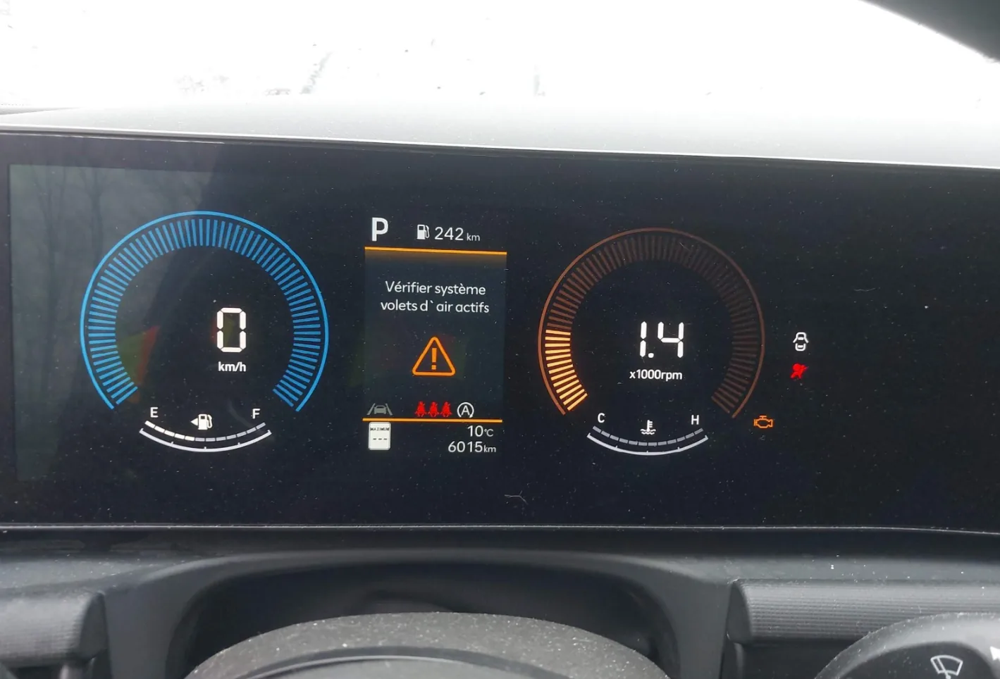 Hyundai Tucson 2025 odomètre
