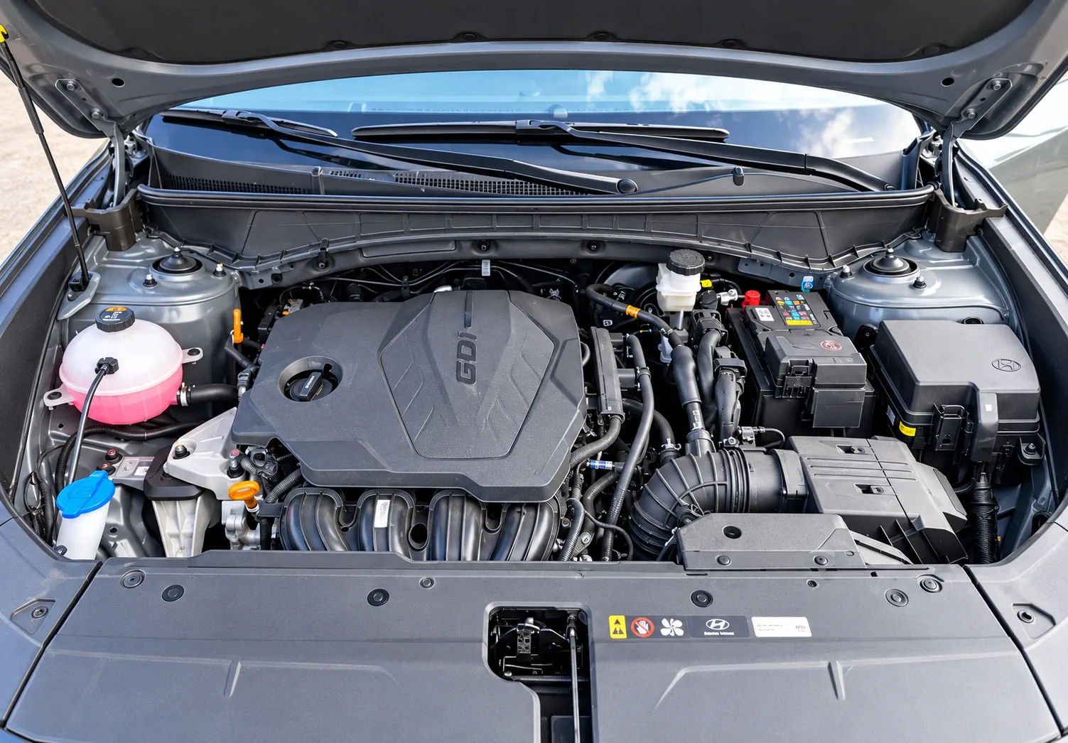 Tucson 2026 compartiment moteur