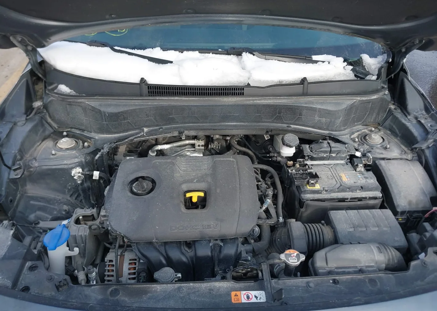 Kia Seltos 2022 compartiment moteur