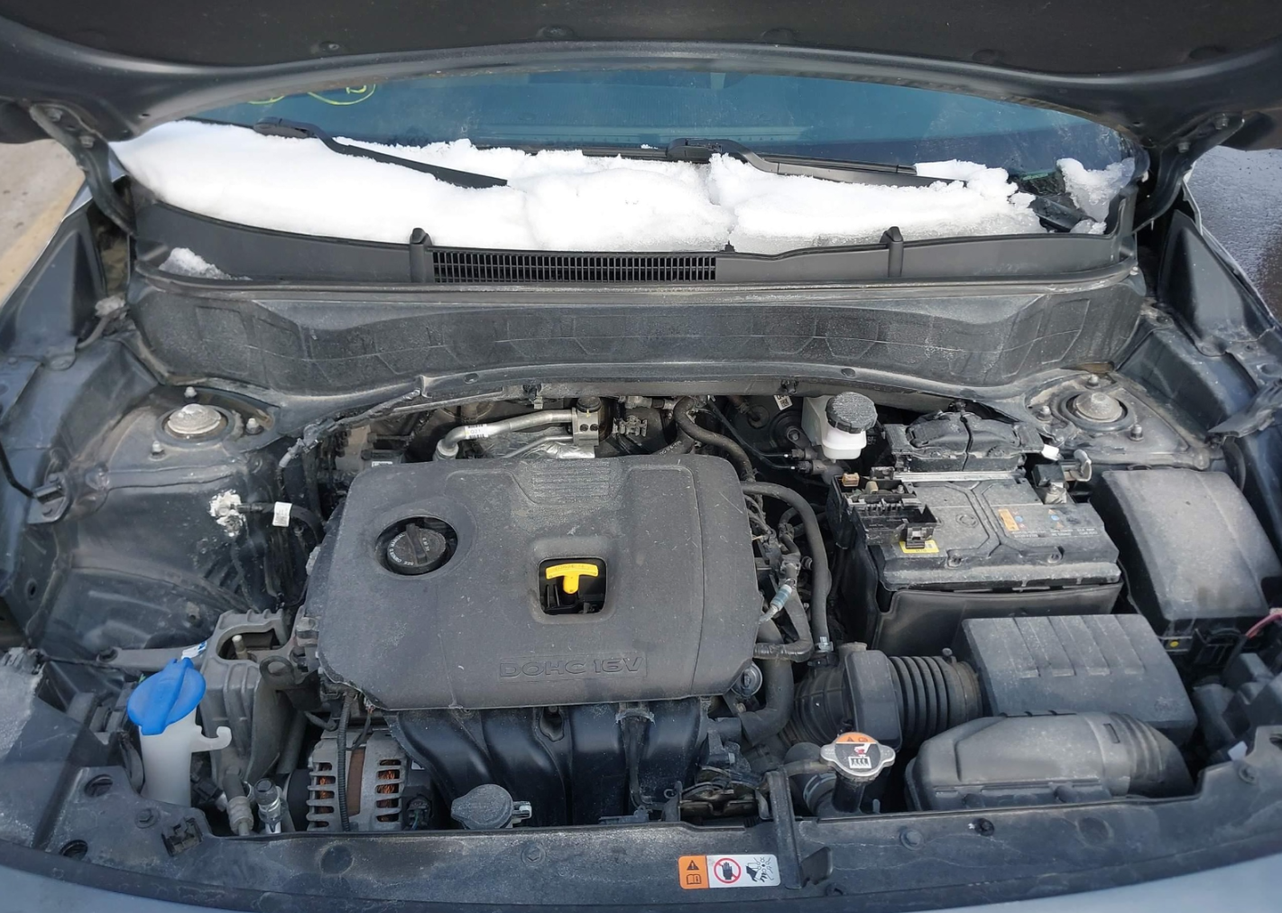 Kia Seltos 2022 compartiment moteur