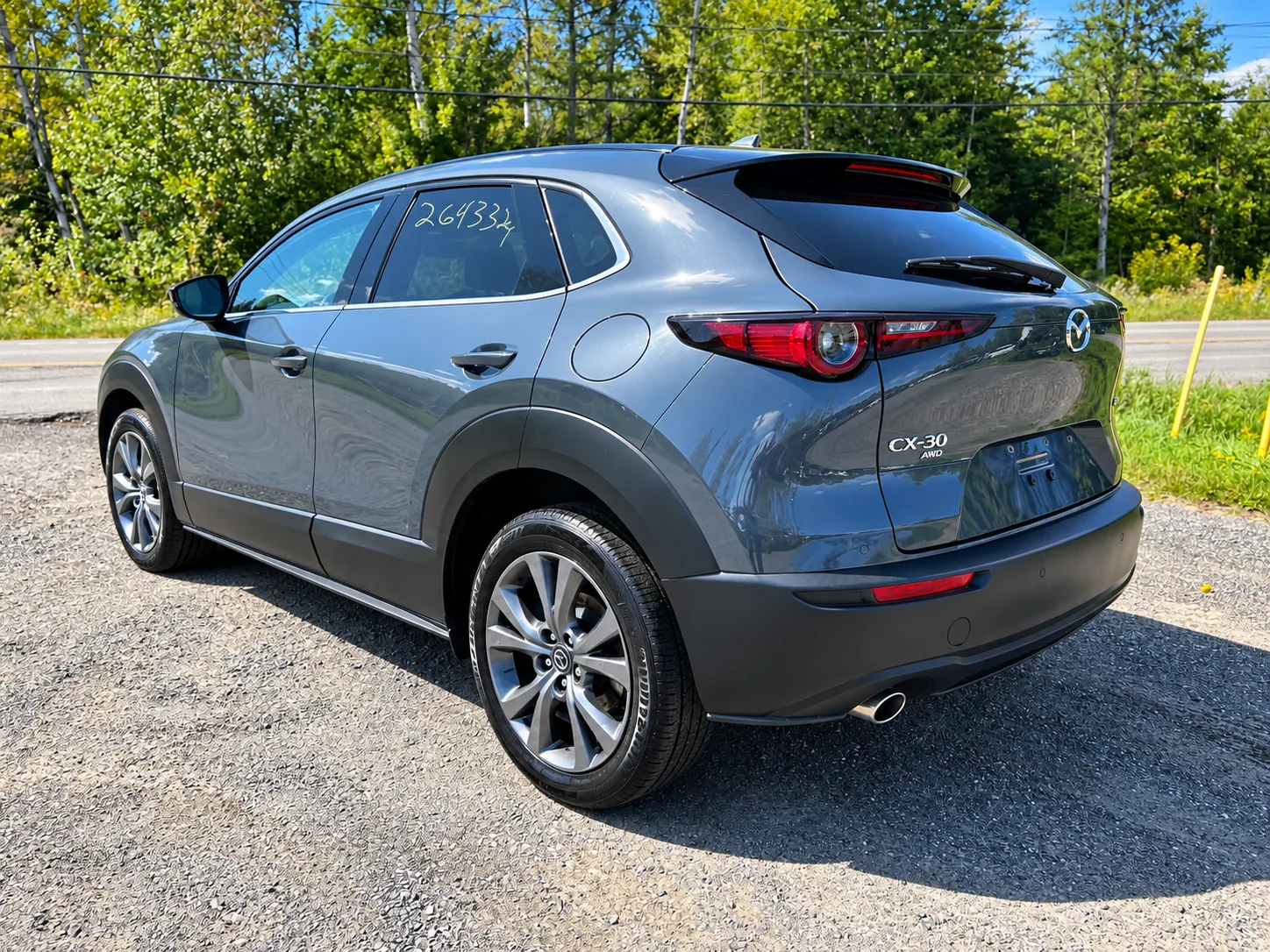 2023 Mazda CX-30 Premium vue de côté arrière