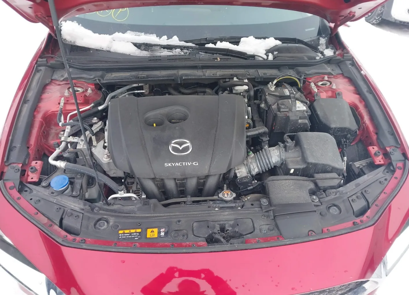 Mazda3 2021 compartiment moteur