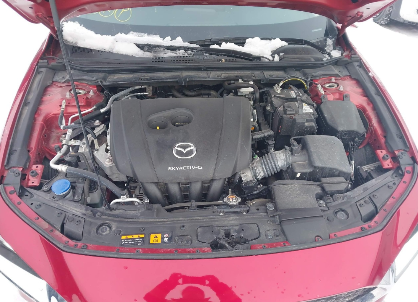 Mazda3 2021 compartiment moteur