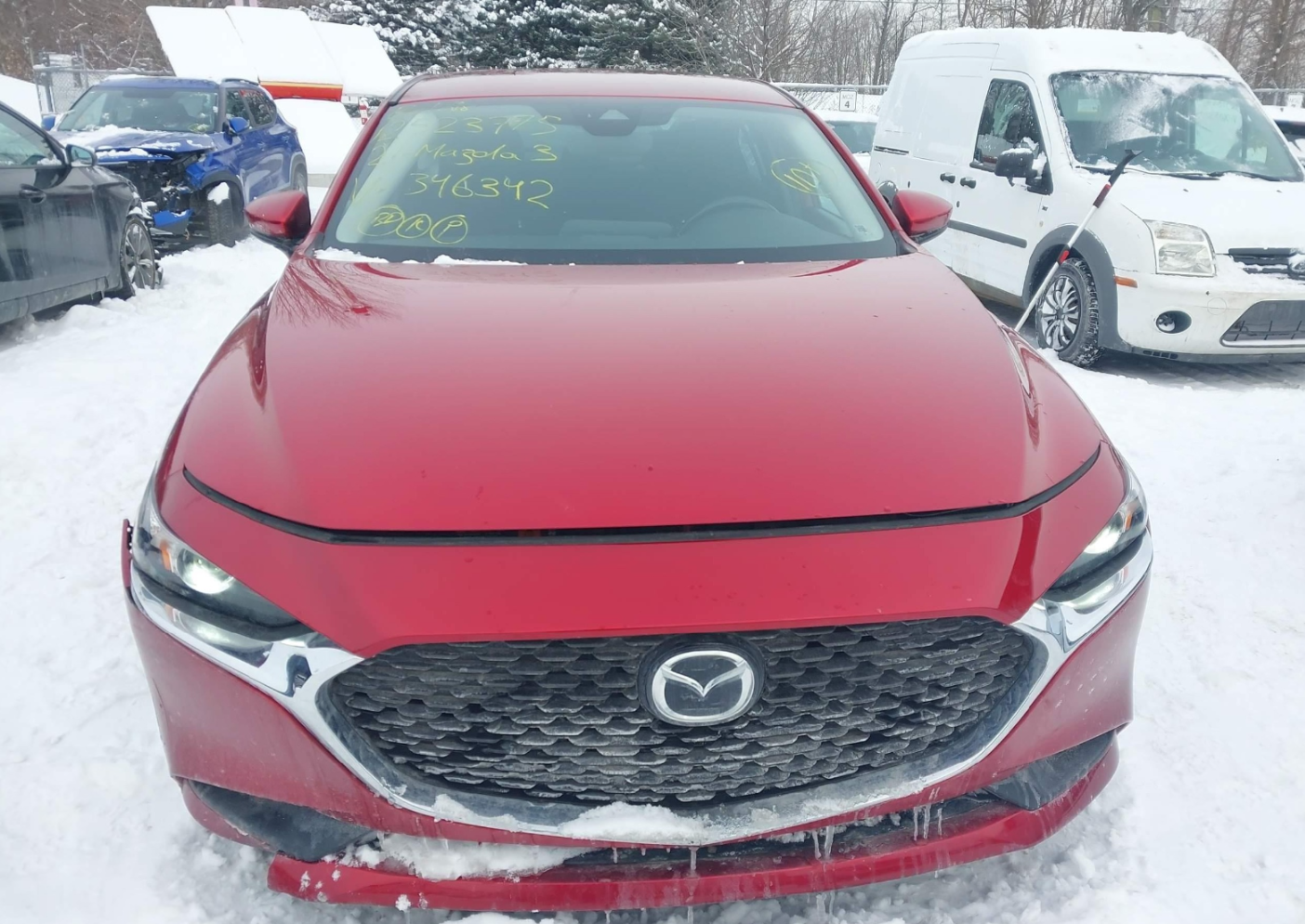Mazda3 2021 vue avant