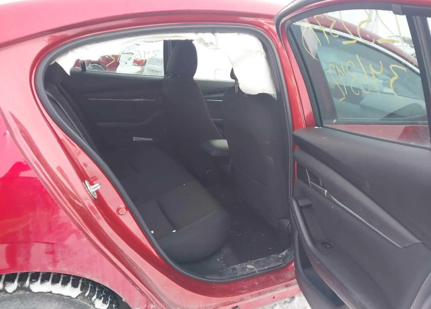 Mazda3 2021 intérieur arrière