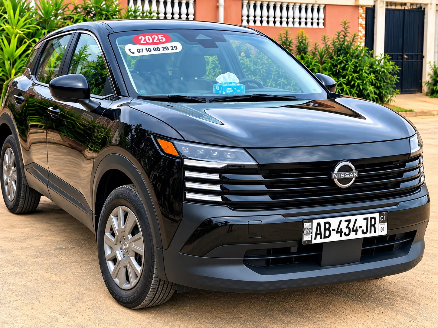 2025 Nissan Kicks S disponible à Abidjan vue avant trois quarts