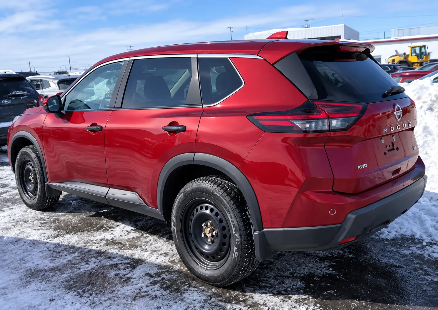 Rogue S AWD 2024 vue arrière gauche